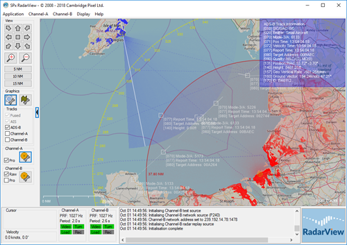 Cambridge Pixel Targets Air Traffic Control Market with Enhanced RadarView Display Software