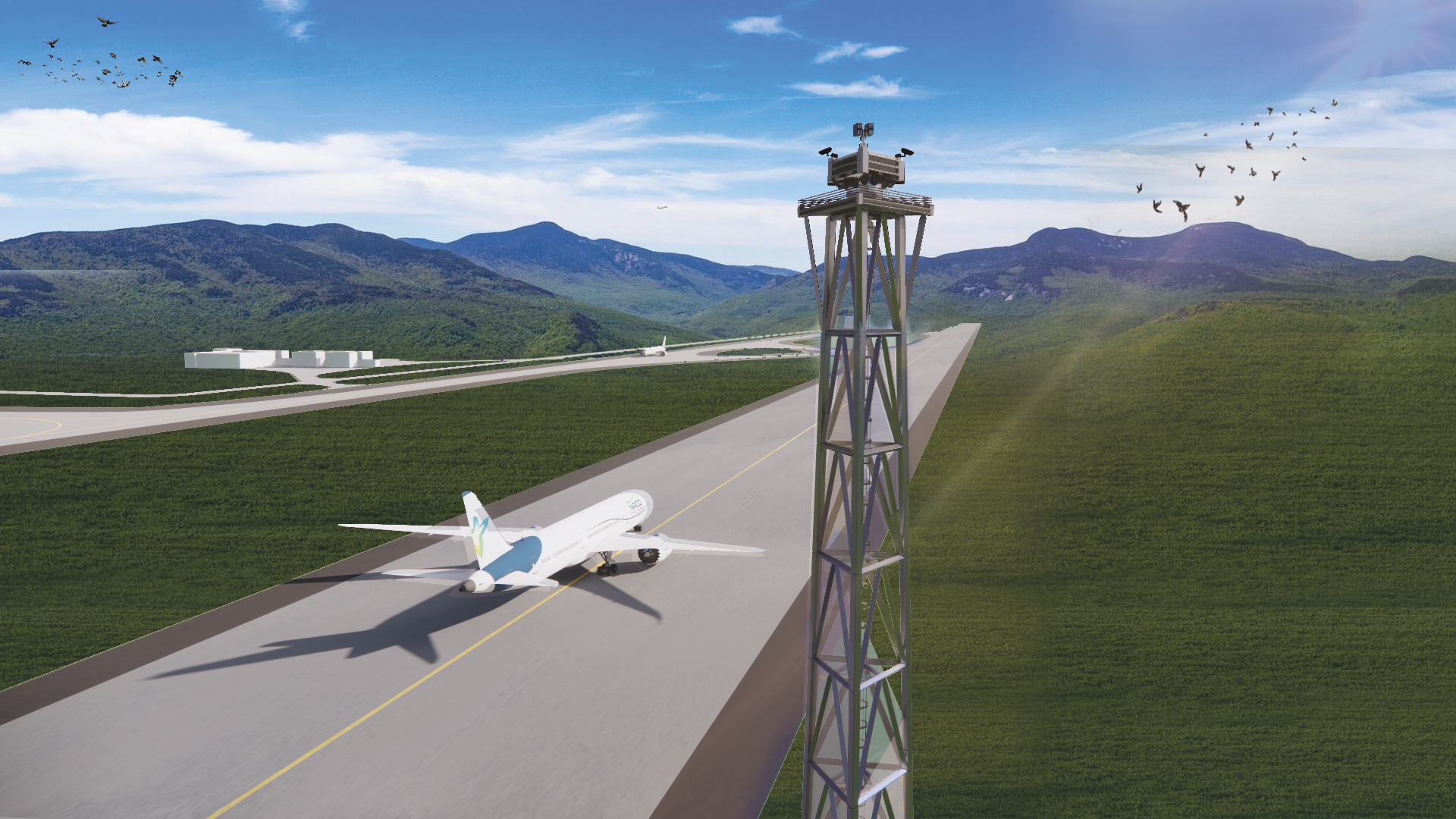 NACO Artist Impression/Design of Virtual Tower (NACO Copyright)