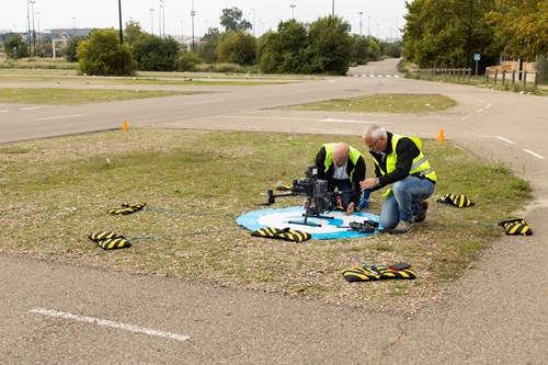 U-ELCOME project tests in Saragossa the U-space technology in medical deliveries and search and rescue operations