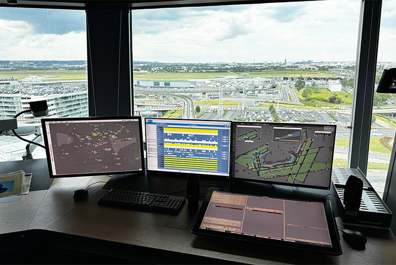 Jotron Ricochet Recorder at Orly International Airport